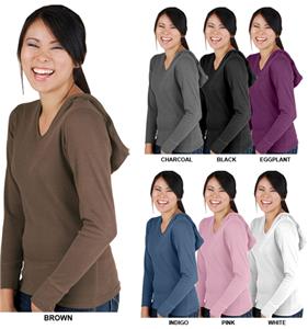 LAT Sportswear Jr Thermal V-Neck Hoodies