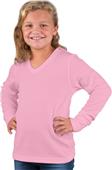 LAT Sportswear Girls Thermal V-Neck Hoodies