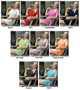 LAT Sportswear Ladies Jersey V-Neck Coverup