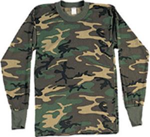 LAT Sportswear Youth Camo Long Sleeve T-Shirt