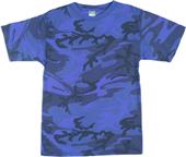 LAT Sportswear Adult Camo Overdye T-Shirt
