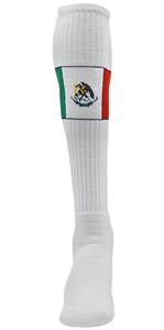 Red Lion Mexico Country Flag Soccer Socks