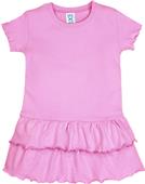 LAT Sportswear Toddler Jersey Ruffle Dress