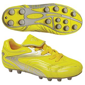 Vizari "Striker FG" Youth Yellow/Silver Cleats