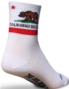 Sockguy Classic California Flag Socks