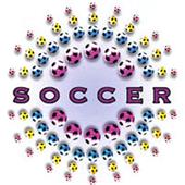 Multi-Colored Soccer Ball tshirts Multi-Colored Soccer Ball tshirts