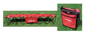 Coolseatz 6 Seater Soccer Portable Player Bench