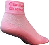 Sockguy Classic Cancer Sucks Pink Socks