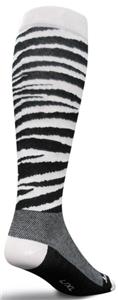 Sockguy Zebra Knee-Hi Socks