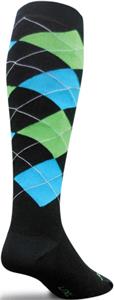 Sockguy Argyle Knee-Hi Socks