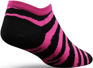 Sockguy Pink Zebra Women's Socks