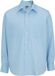 Edwards Mens Broadcloth Long Sleeve Shirt