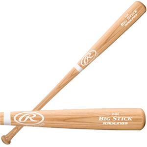 Rawlings Bone Rubbed Ash Big Stick Baseball Bat