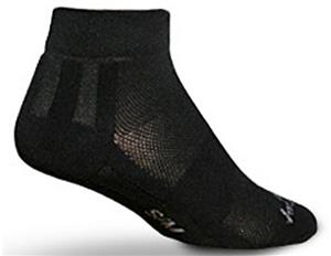 Sockguy Channel Air Black Socks