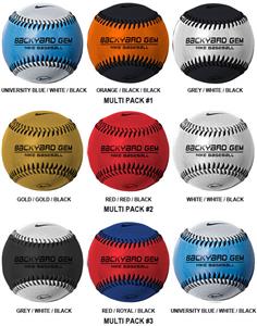 NIKE Baseball Backyard Gem 3 Pack