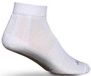 Sockguy White Lowcut Channel Air Socks