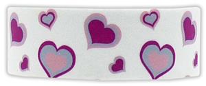 Red Lion Hearts Printed Headbands