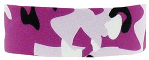 Red Lion Pink Camo Printed Headbands