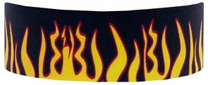 Red Lion Flame Printed Headbands
