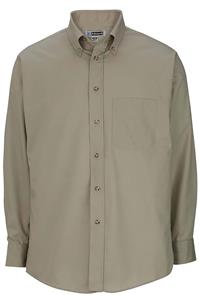 Edwards Mens Easy Care Poplin Long Sleeve Shirts