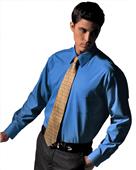 Edwards Mens Pinpoint Oxford Long Sleeve Shirt Edwards Mens Pinpoint Oxford Long Sleeve Shirt