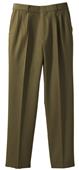 Edwards Mens Washable Poly/Wool Pleated Front Pant Edwards Mens Washable Poly/Wool Pleated Front Pant
