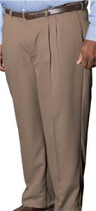 Edwards Mens Microfiber Pleated Pants