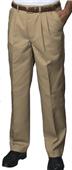 Edwards Mens Pleated Front Easy Fit Chino Pants Edwards Mens Pleated Front Easy Fit Chino Pants