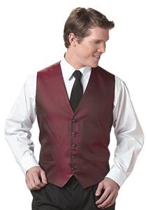 Edwards Mens Diamond Brocade Vest