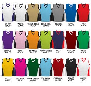 Basketball Dazzle Cloth Triangle Side Panel Jersey