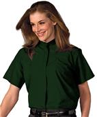 Edwards Womens Short Sleeve Banded Collar Shirt Edwards Womens Short Sleeve Banded Collar Shirt