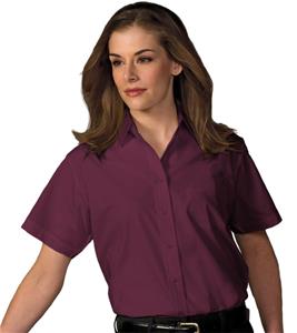 Edwards Womens Broadcloth Value Short Sleeve Shirt