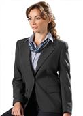 Edwards Womens Poly/Wool Single-Breasted Suit Coat Edwards Womens Poly/Wool Single-Breasted Suit Coat