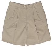 Edwards Misses' & Womens Pleated Front Chino Short