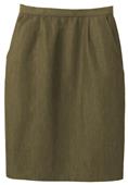 Edwards Misses' & Womens Wool Blend Straight Skirt