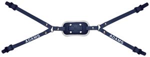 Adams Football 4-Point High Gel Chin Staps