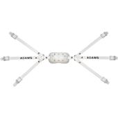 Adams Football 6-Point High Pro Chin Staps - C/O Adams Football 6-Point High Pro Chin Staps - C/O