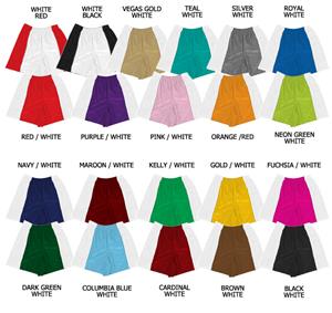 Multi Sports Dazzle/Micro Mesh Athletic Shorts
