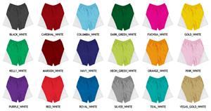 Multi Sports Triangle Panel Mesh Athletic Shorts