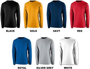Augusta Sportswear Apex Long Sleeve Crew Shirt