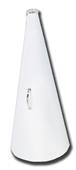 Getz White Plastic Megaphones SET OF 6