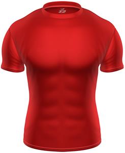 KZONE Cool Short Sleeve Shirt Tight Fit Red