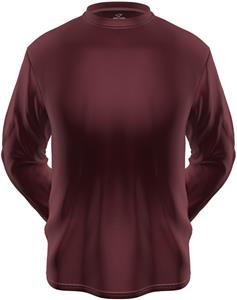 KZONE Cool Long Sleeve Shirt Loose Fit Maroon