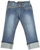 Grace in L.A.Bling Pocket Capri Jeans