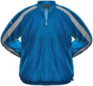 3n2 Rain Pullover Nylon Shell Jacket Royal