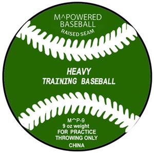 M Powered 9 oz. Heavy Training Baseball (Dozen)