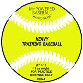 M Powered 11 oz.Weighted Training Baseball (Dozen)
