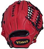 Vinci Infield/Pitcher 11.5" Red Baseball Gloves Vinci Infield/Pitcher 11.5" Red Baseball Gloves