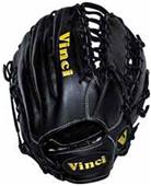 Vinci 12.75" Black Fielders Baseball Glove Vinci 12.75" Black Fielders Baseball Glove