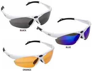 Vinci White Sunglasses w/3 Different Lenses